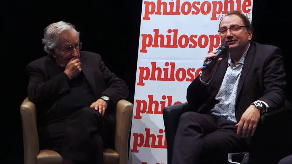 Noam Chomsky in goljufivi profesor Florent Montaclair