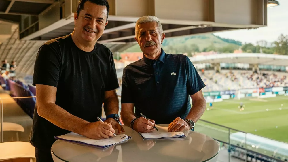 Acun Ilicali (levo) Drago Cotar, NK Maribor