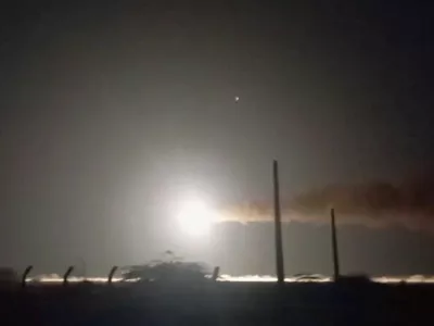 Iranian navy fires a missile, at an unknown location, in this still image taken from a video released May 8, 2026. Pool via WANA (West Asia News Agency)/ via REUTERS ATTENTION EDITORS - THIS PICTURE WAS PROVIDED BY A THIRD PARTY. IRAN OUT. NO COMMERCIAL OR EDITORIAL SALES IN IRAN. NO USE BBC PERSIAN. NO USE VOA PERSIAN. NO USE MANOTO. NO USE IRAN INTERNATIONAL. NO USE RADIO FARDA.  Verification Lines: Reuters could not verify the date and location of the footage. No older versions were found posted online before May 8. Iran's military said the U.S. targeted two ships entering the Strait of Hormuz and carried out strikes on Iranian territory. The military said it responded by attacking U.S. military vessels east of the Strait of Hormuz and south of the port of Chabahar.