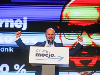 Jernej Vrtovec je novi predsednik Nove Slovenije13.09.2025 - Volilni kongres stranke NSI - Nova Slovenija - PolzelaFoto: Luka Cjuha
