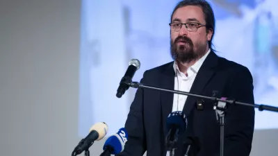 Ljubljana, Kino Bezigrad.Novinarska konferenca Jasmina Feratovica na kateri je predstavil svojo kandidaturo za zupana Ljubljane.