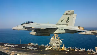 Lovsko letalo F/A-18 Super Hornet je onesposobilo oba tankerja. Foto: Profimedia