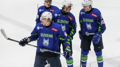 - 07.05.2026. - Hokej, pripravljalna tekam Slovenija - Madžarska pred Svetovnim prvenstvom skupine A v &Scaron;vici.//FOTO: Bojan Velikonja