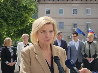 Jesenice, Splosna bolnisnica Jesenice.Regijski obisk vodstva Zdravstvene zbornice Slovenije na Gorenjskem.Predsednica Zdravstvene zbornice Slovenije Bojana Beovic.