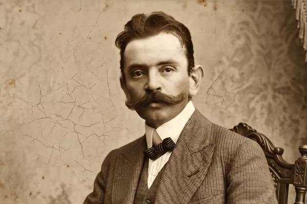 Ivan Cankar / Foto: Wikipedia/dodatno Obelano Z Ai