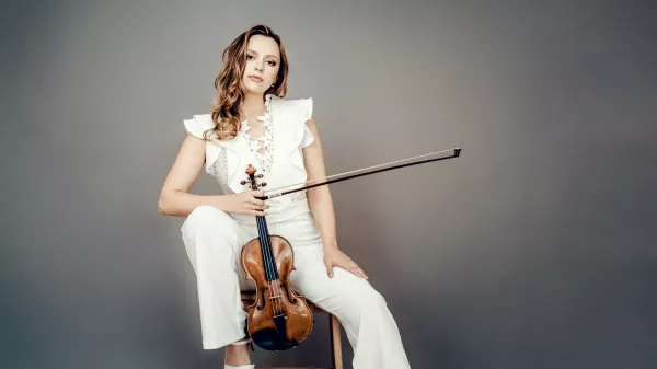 Ameri&scaron;ko-ruska violinistka Maria Ioudenitch. F Andrej Grilc