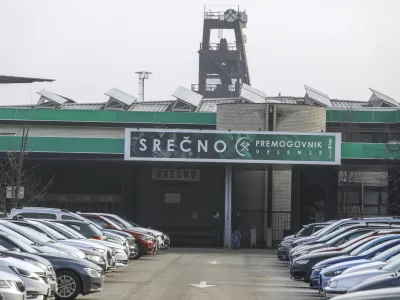 21.01.2025 - Premogovnik Velenje d.o.o rudnik lignita - &scaron;ale&scaron;ka dolina - delovna nesreča - re&scaron;evalna akcija - Na odkopu v jami Preloge Premogovnika Velenje je zaradi vdora mokre gline zasulo tri rudarje.Foto: Luka Cjuha