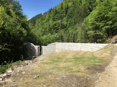 zaplavna pregrada, plaz, Koro&scaron;ka Bela