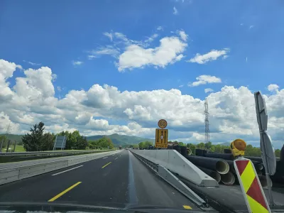 primorska avtocesta, delovna zapora, Postojna