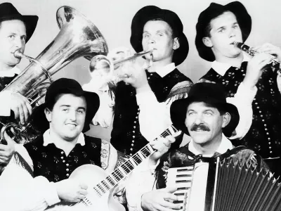 Veseli hribovci / Foto: Iz Knjige Slovenski Muzikantje 