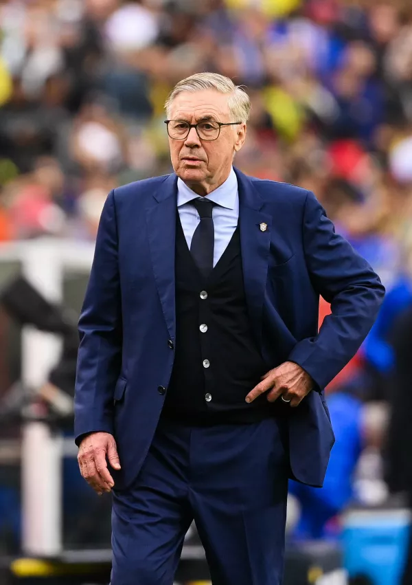 Tudi zaradi Carla Ancelottija, selektorja Brazilije, veljajo Brazilci za favorite svetovnega prvenstva v nogometu. / Foto: Getty Images