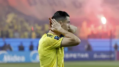 Soccer Football - AFC Champions League Two - Final - Al Nassr v Gamba Osaka - Al Awwal Park, Riydh, Saudi Arabia - May 16, 2026 Al Nassr's Cristiano Ronaldo before the match REUTERS/Hamad I Mohammed