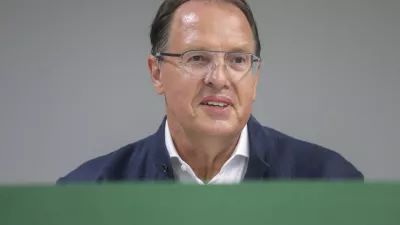 predsednik NK Olimpija Adam Delius - 04.07.2022 – Nogometni klub NK Olimpija - imenovanje novega glavnega trenerja //FOTO: Jaka Gasar
