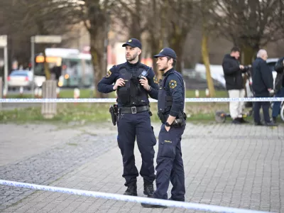 Policija - simbolična fotografijauboj - umor06.03.2026 Brnik - Streljanje policistov na storilca z nožem - Fužine - napad na policiste Foto: Nik Erik Neubauer