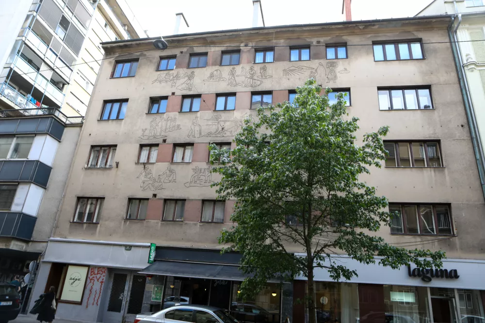 Hi&scaron;a, ki je povezana z znano ljubljansko gostilno