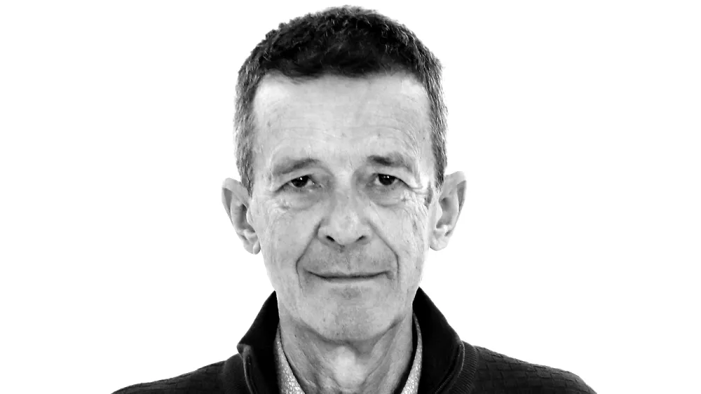 Jože Okorn- Redakcija Dnevnik 2024 - portreti za komentarje in kolumne - kolumnisti - komentatorji &ndash; novinarji - //FOTO: Tomaž Skale
