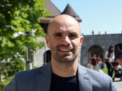 ​18.05.2026 - predstavitev evropskega prvenstva v kolesarstvuLuka MezgecFoto: Tomaž Skale