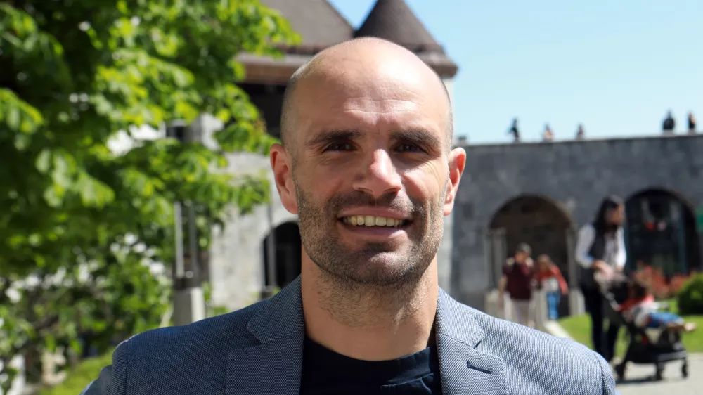 ​18.05.2026 - predstavitev evropskega prvenstva v kolesarstvuLuka MezgecFoto: Tomaž Skale