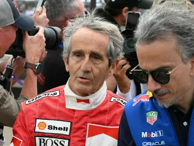 Alain Prost pred dobrimi desetimi dnevi na &scaron;portnem dogodku v Franciji. / Foto: Profimedia