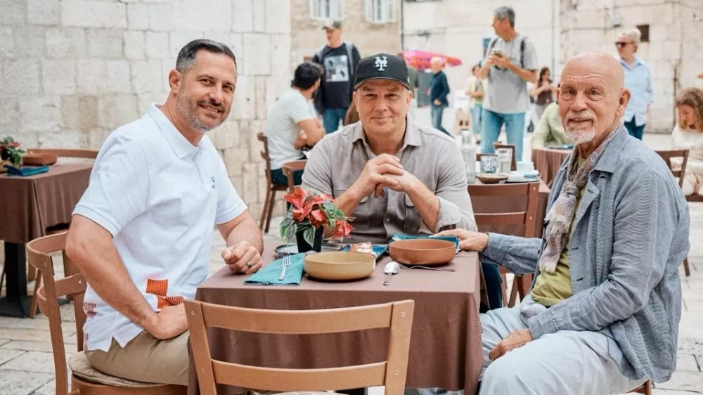 John Malkovich (desno) je že pred časom dobil hrva&scaron;ko državljanstvo. F HTZ