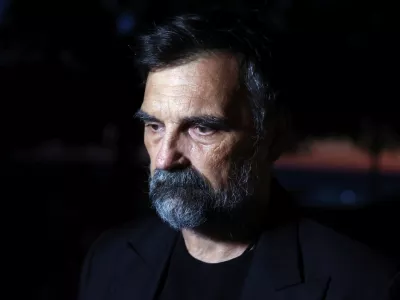 03.09.2025., Sibenik - Otvorenje Falis-a, Festivala alternative i ljevice Sibenika u Tvrdjavi Barone. Leon Lucev Photo: Dusko Jaramaz/PIXSELL