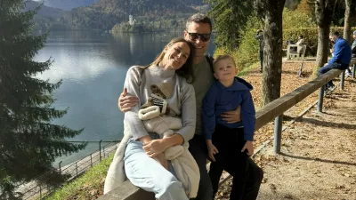 Sara Isaković z družino sedaj uživa v Radovljici, radi pa se odpravijo tudi na bližnji Bled. / Foto: Osebni Arhiv