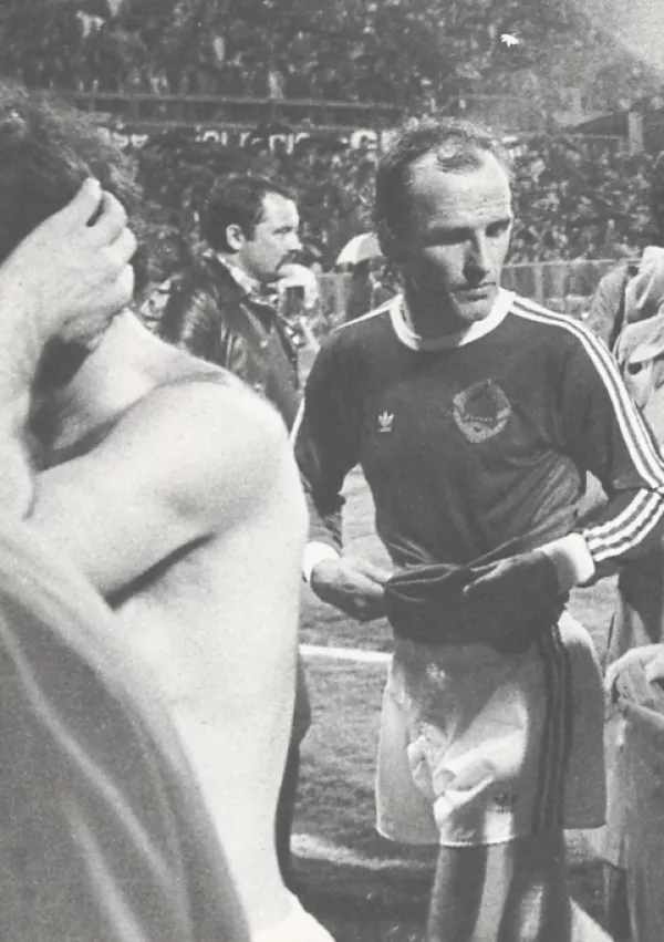 Brane Oblak je bil leta 1974 v Nemčiji izbran v najbolj&scaron;o postavo SP. F arhiv / Foto: Arhiv