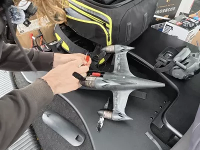 Dron blackbird je postavil neuradno rekordno hitrost za brezpilotnike.
