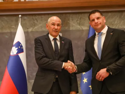 Janez Jan&scaron;a22.5.2026 - izredna seja DZ, na kateri bodo obravnavali predlog za izvolitev prvaka SDS Janeza Jan&scaron;e za predsednika vlade;Foto: Luka Cjuha