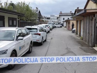 - 30.09.2025 - hi&scaron;na preiskava pri Ale&scaron; Hojs - policija//FOTO: Jaka Gasar
