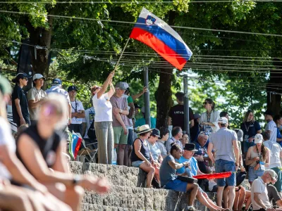 Tacen.Svetovni pokal v kajaku kanuju.Slalom na divjih vodah.