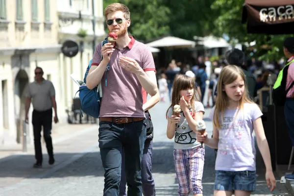 - 29.05.2023 - predpoletna reportaža o cenah sladoleda v Ljubljani &ndash; sladoled//FOTO: Tomaž Skale