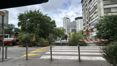 Prenovo so že začeli na območju nadhoda. Foto: Špela Ferlin