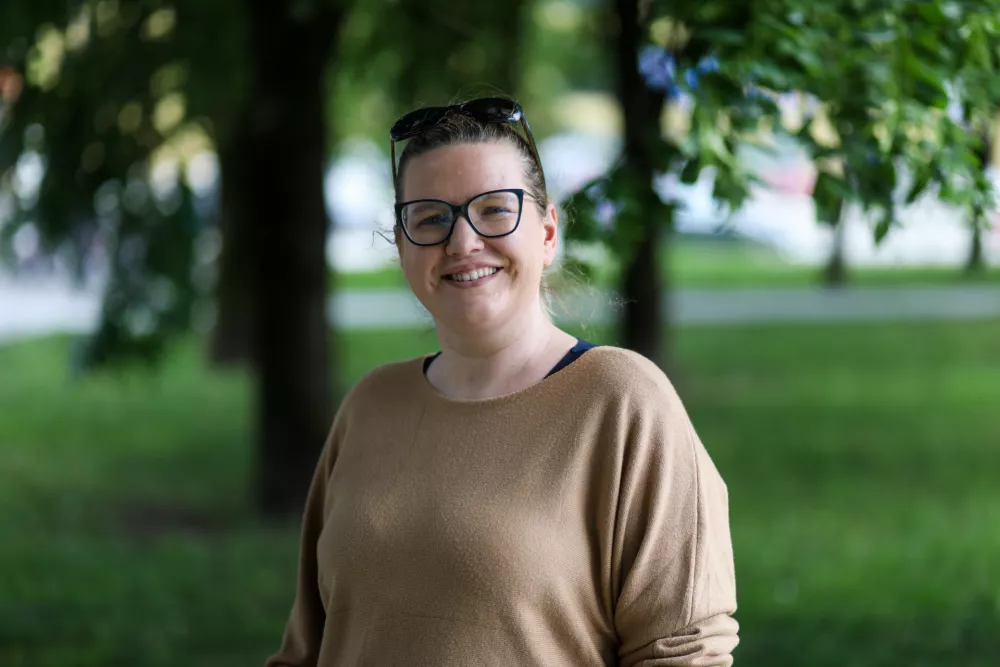 - 19.05.2026. - Ma&scaron;a Rotar Zaletel, strokovnjakinja za matcha čaj.//FOTO: Bojan Velikonja