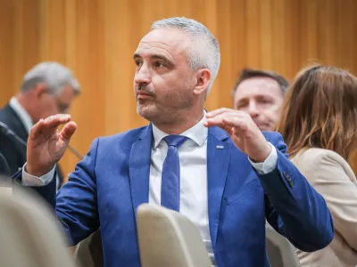 Ljubljana, DZ.Predstavitev kandidata za ministra za kmetijstvo Janeza Ciglerja Kralja pred pristojnim odborom DZ. 