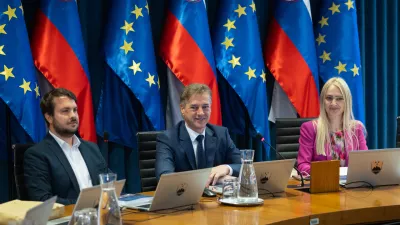 Ljubljana, vlada.Zadnja redna tedenska seja vlade Roberta Goloba.