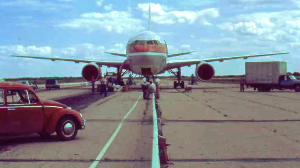 Letalo iz incidenta Gimli Glider / Foto: Wikimedia