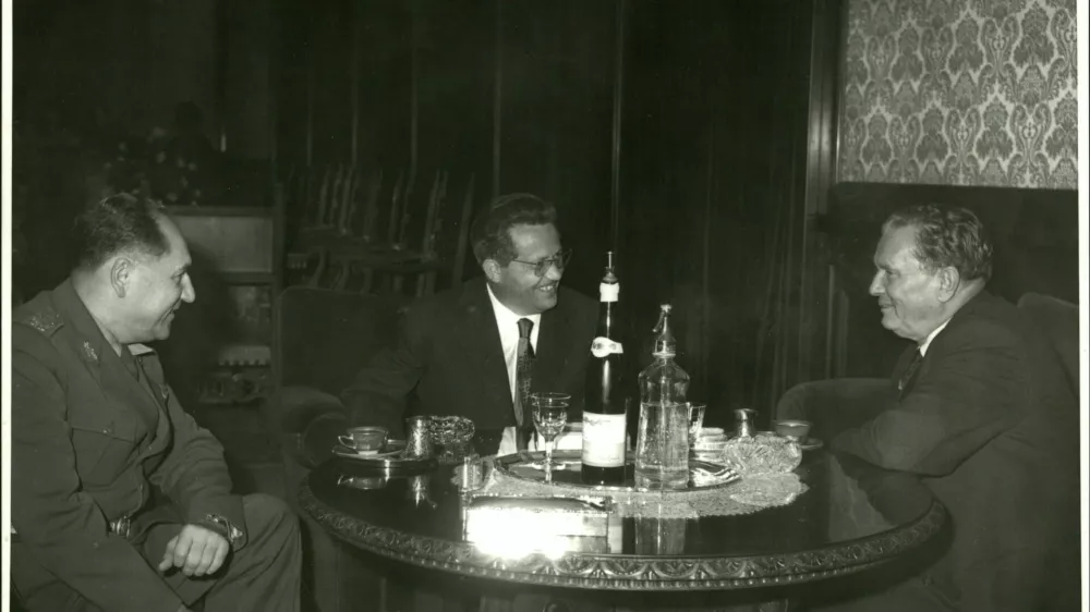 Edvard Kardelj, Josip Broz Tito, Jugoslavija / Foto: Arhiv Republike Slovenije (ars)