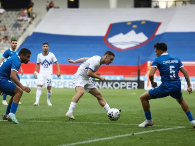 4.6.2026 - stadion Stožice - prijateljska tekma Slovenija - Ciper - nogomet slovenska reprezentanca Foto: Luka Cjuha