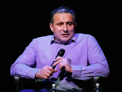 Ljubljana, Festivalna dvorana.Strokovni posvet na temo Slovensko zdravstvo med zeljami in realnostjo, ki ga je organiziral Institut 1. maj.Vodja strateskega sveta za zdravstvo Erik Brecelj.