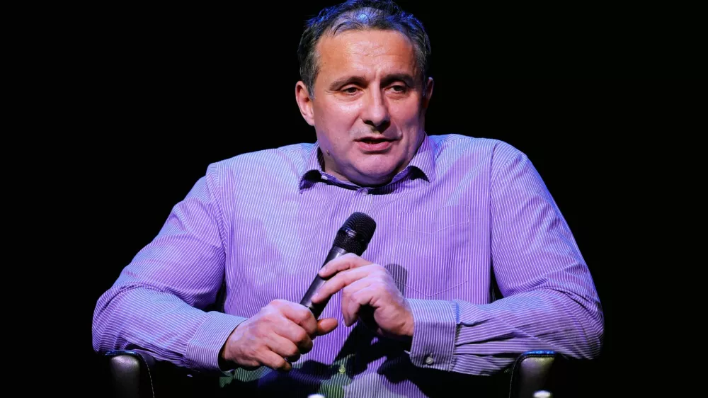 Ljubljana, Festivalna dvorana.Strokovni posvet na temo Slovensko zdravstvo med zeljami in realnostjo, ki ga je organiziral Institut 1. maj.Vodja strateskega sveta za zdravstvo Erik Brecelj.