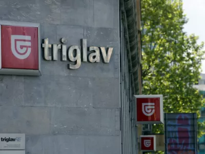 - poslovna stavba - družba Zavarovalnica Triglav - Pozavarovalnica Triglav Re, Miklo&scaron;ičeva 19,,stavba//FOTO: Luka Cjuha