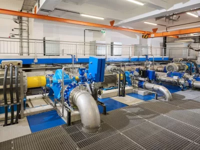 Na Dunaju so zagnali že 17. hidroelektrarno na alpskem vodovodnem sistemu. &copy; Stadt Wien_Zinner