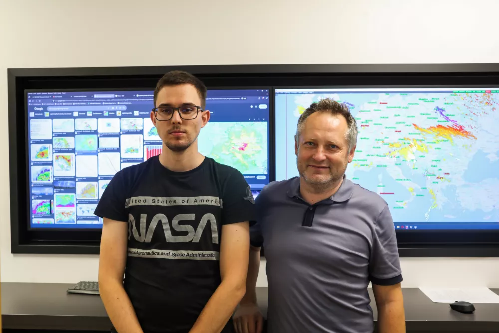 - mag. Vladimir Djurica,- 03.07.2026. Reportaža o udarih strel v Sloveniji. - Elektroin&scaron;titut Milan Vidmar.- Sistem za zaznavanje strel Scalar.//FOTO Bojan Velikonja / Foto: Bojan Velikonja