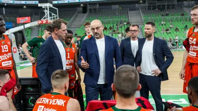 - Zvezdan Mitrović, trener Olimpije,- 30.05.2026.- 2. tekma finala državnega prvenstva v košarki Cedevita Olimpija - Krka.//FOTO: Bojan Velikonja