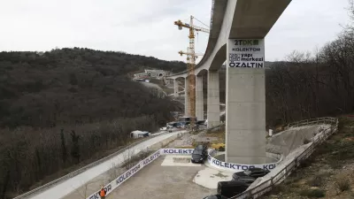 - 28.02.2024 - Železniški viadukt Vinjan - dogodek družbe 2TDK ob dokončanju glavnih gradbenih del na viaduktu Vinjan - Drugi tir železniške proge Divača - Koper, //FOTO: Luka Cjuha