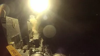 USS Michael Murphy (DDG 112) launches Tomahawk cruise missiles from an unknown location, as the United States launched new strikes against multiple targets overnight in Iran, the U.S. military said on Wednesday, in this still image obtained from a handout video released on June 10, 2026. U.S. Central Command/Handout via REUTERS  THIS IMAGE HAS BEEN SUPPLIED BY A THIRD PARTY. MANDATORY CREDIT. VERIFICATION: Location and date not verified. No older versions of the footage were found posted before June 10.   TPX IMAGES OF THE DAY