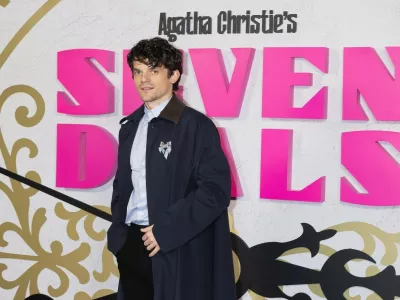 London, UNITED KINGDOM Edward Bluemel attends the UK premiere of Agatha Christie's Seven Dials on January 13, 2026, at the Mayfair Hotel.BACKGRID UK 13 JANUARY 2026,Image: 1065871473, License: Rights-managed, Restrictions:, Model Release: no, Pictured: Edward Bluemel 
