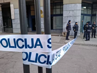 10.3.2025 - simbolična fotografija - policija - policijski trakFoto: Luka Cjuha