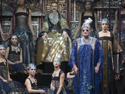 Ob stoletnici prve uprizoritve bo Puccinijeva opera Turandot odprla 74. Ljubljana Festival. F arhiv festivala